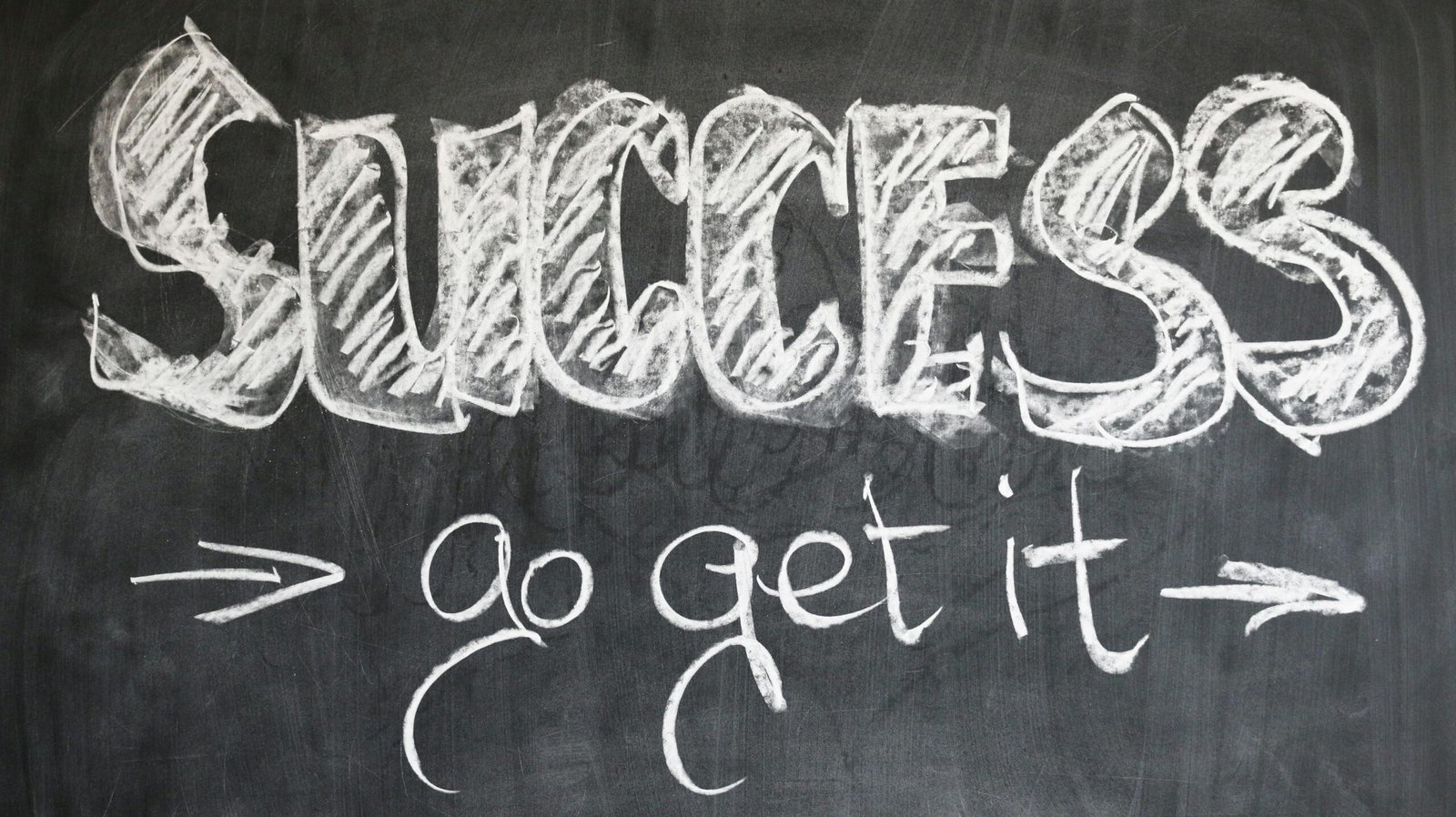 pexels photo 21696 Motivational chalkboard with 'Success - go get it' written in chalk.